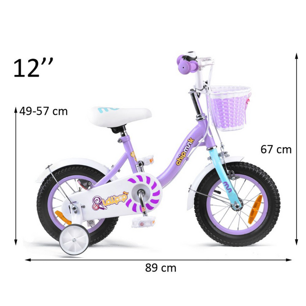 ROYALBABY CHIPMUNK KIDS BICYCLE MM 12 INCH"