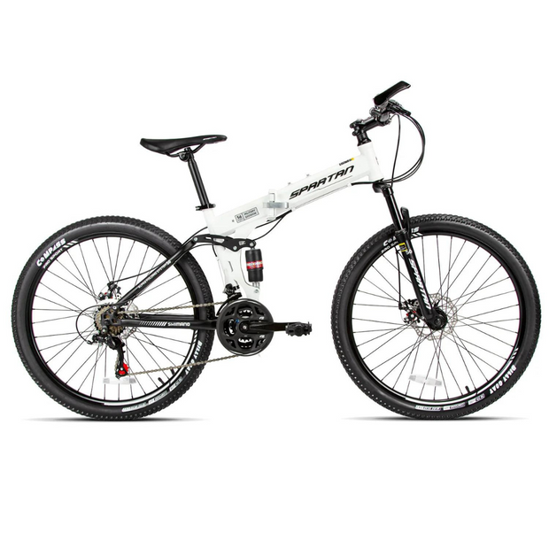 Spartan 26” Alpha Dual Suspension Folding Bike