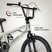 SPARTAN 20" EXPLOIT BMX| Matte Grey