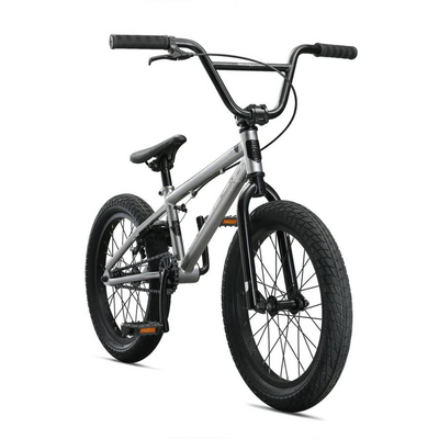 MONGOOSE LEGION L18 FREESTYLE BMX BIKE SILVER 18"