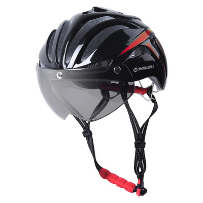 WINMAX PROFESSIONAL BICYCLE HELMET WITH SHIELD|WME73076A