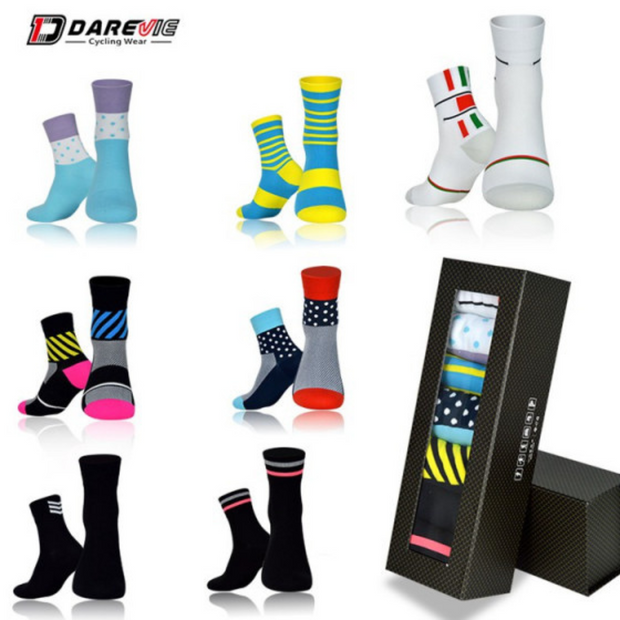 DAREVIE 7 PAIRS WEEKLY SOCKS FROM MONDAY TO SUNDAY WITH DIFFERENT DESIGNS | DVA020SET