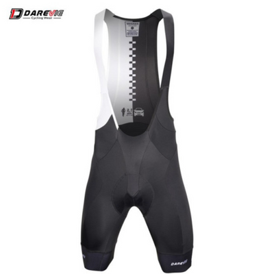 DAREVIE BIB SHORTS BLACK WHITE