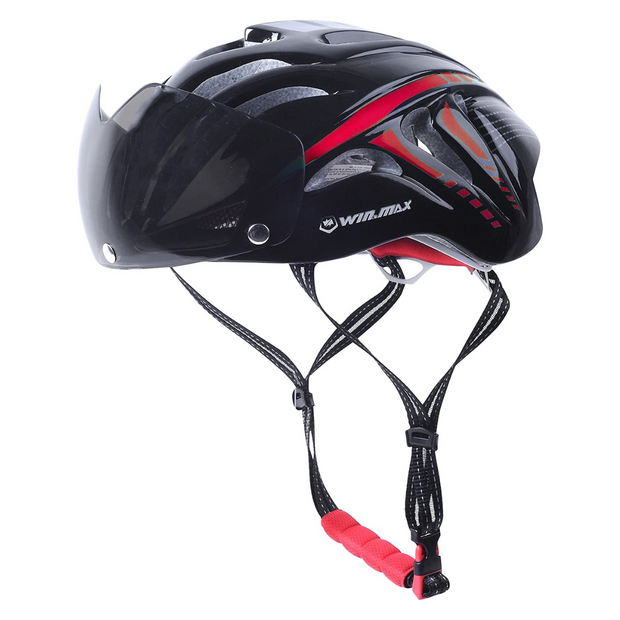 WINMAX PROFESSIONAL BICYCLE HELMET WITH SHIELD|WME73076A