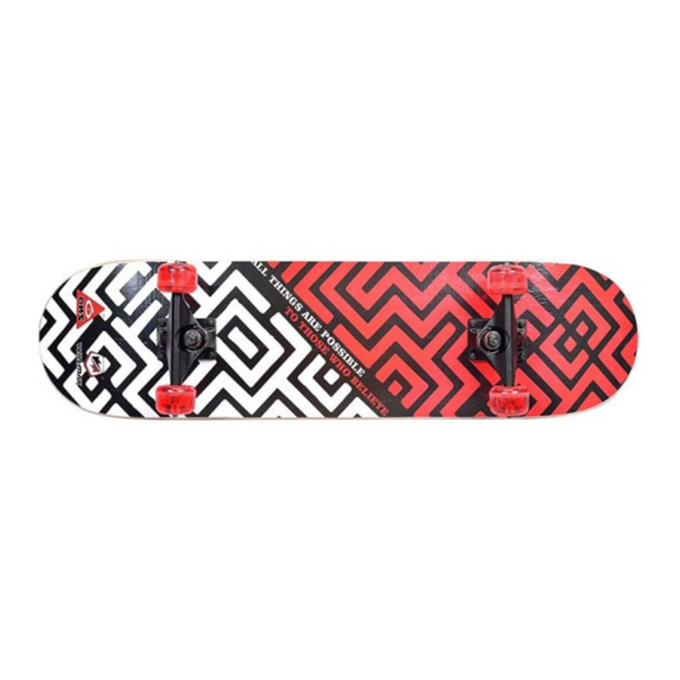 WINMAX SKATEBOARD MAZE RED