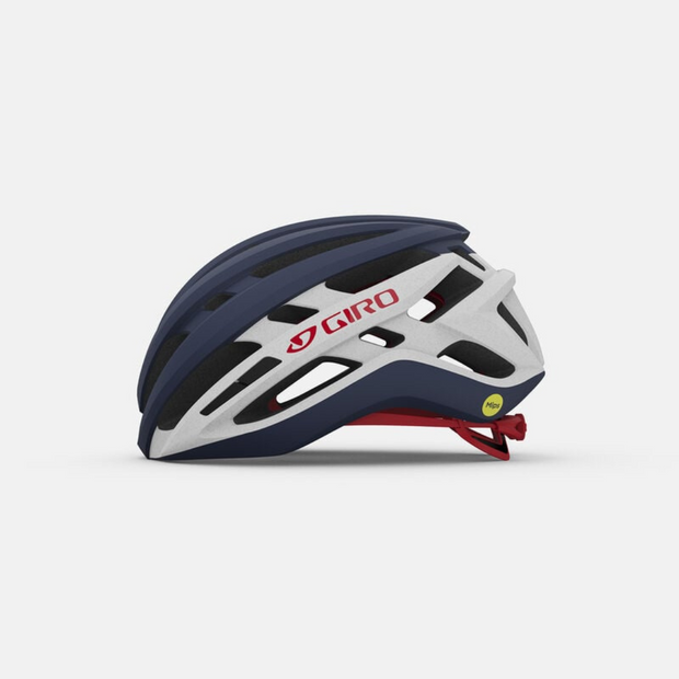 GIRO AGILIS MIPS HELMET Matte Midnight/White/Bright Red | MEDIUM