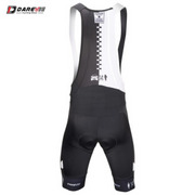 DAREVIE BIB SHORTS BLACK WHITE