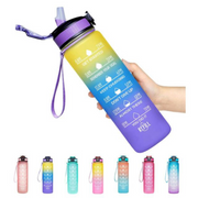 WATER BOTTLE 1L WITH TIME MARKER