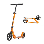 SPARTAN EDGE 200MM FOLDING SCOOTERS ORANGE