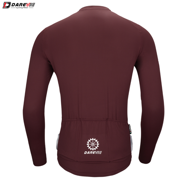 DAREVIE CARBON LONG JERSEY RED WINE