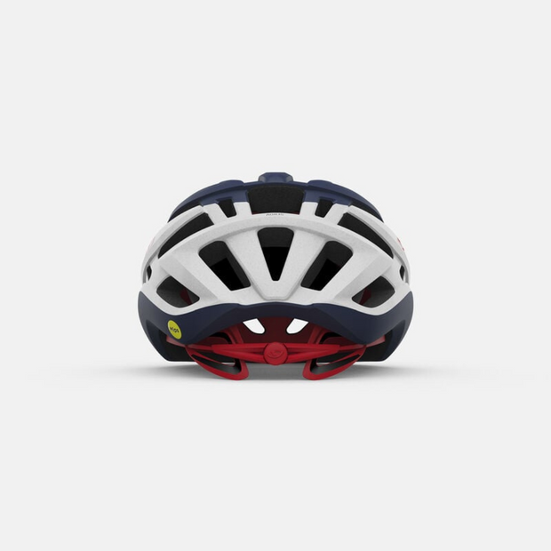 GIRO AGILIS MIPS HELMET Matte Midnight/White/Bright Red | MEDIUM