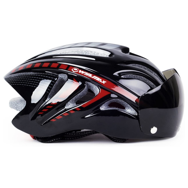 WINMAX PROFESSIONAL BICYCLE HELMET WITH SHIELD|WME73076A