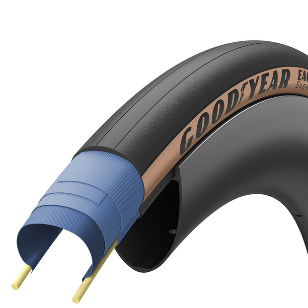 GOODYEAR EAGLE SPORT TUBE TYPE ROAD TAN 700X25