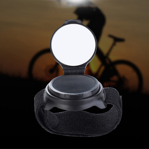 BICYCLE BIKE REAR VIEW MIRROR WRIST GUARD WRISTBANDS