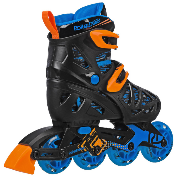 ROLLER DERBY TRACER BOYS INLINE SKATE ADJUSTABLE SIZING