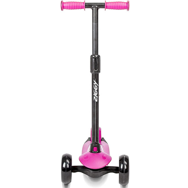 ZIGGY 3-WHEEL TILT SCOOTER W/LED LIGHT