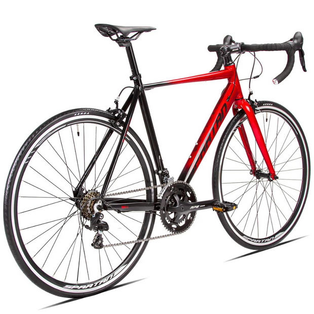 SPARTAN MEN'S PELOTON 700c ROADBIKE 52"|LAVA RED