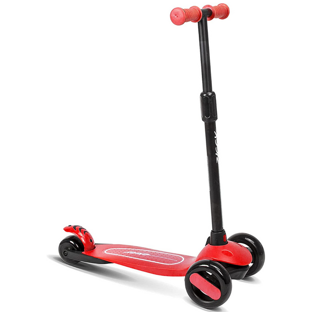 ZIGGY 3-WHEEL TILT SCOOTER W/LED LIGHT