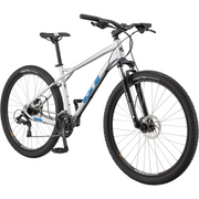 GT MEN'S AGGRESSOR EXPERT HARDTAIL 29" MOUNTAIN BIKE | SILVER