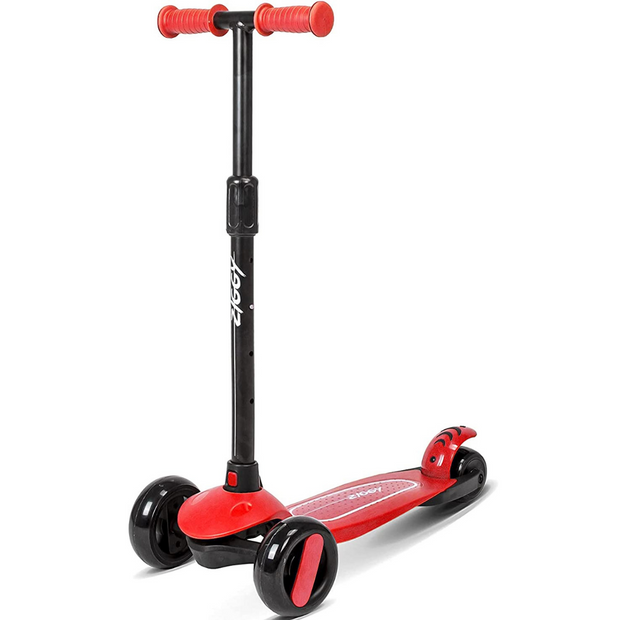 ZIGGY 3-WHEEL TILT SCOOTER W/LED LIGHT