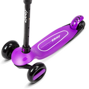 ZIGGY 3-WHEEL TILT SCOOTER W/LED LIGHT