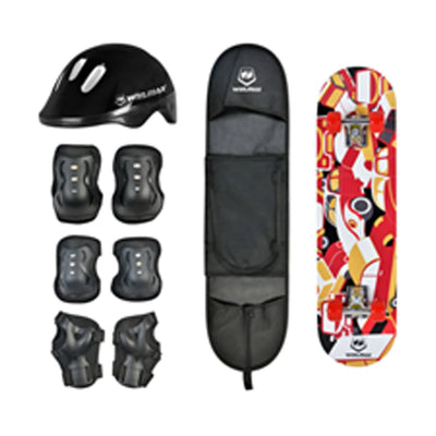 WINMAX/KIDS COMBO SKATE BOARD SET/WME75476