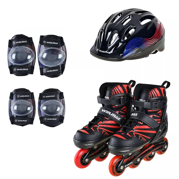 WINMAX KINETIK INLINE SKATE COMBO SET